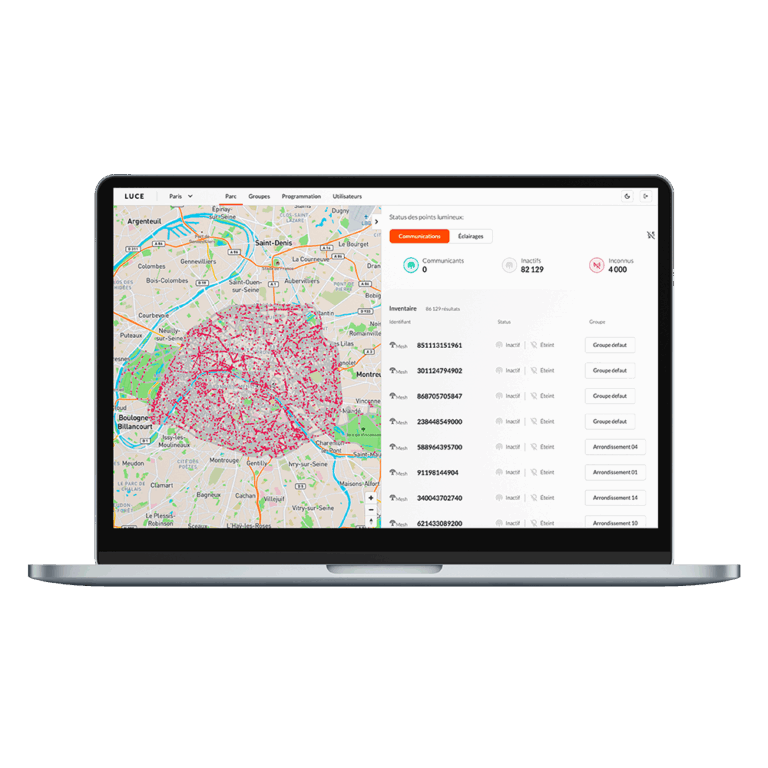 BH Technologies Luce Supervision points lumineux