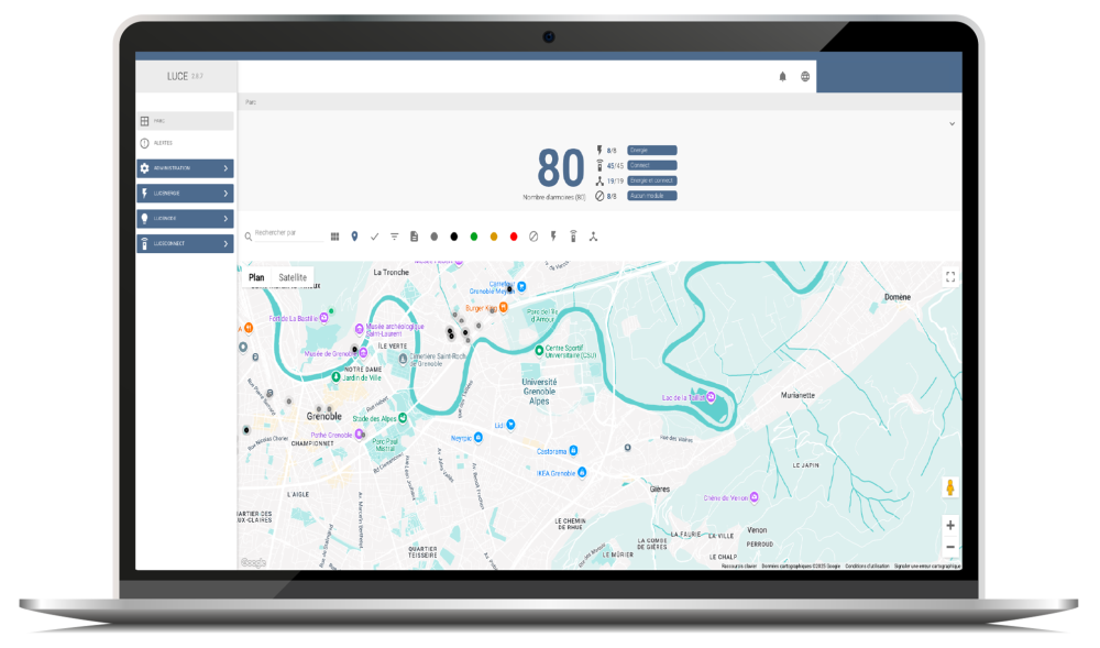 Luce Supervision Armoire électrique BH Technologies