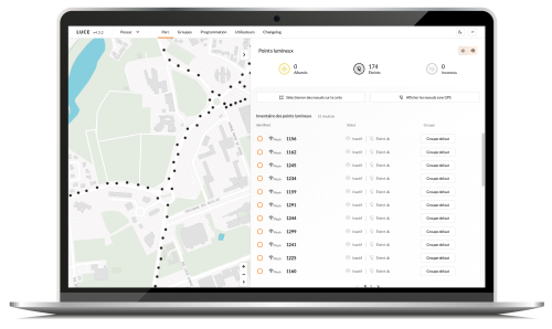Luce Supervision points lumineux BH Technologies