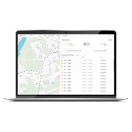 Luce Supervision points lumineux BH Technologies