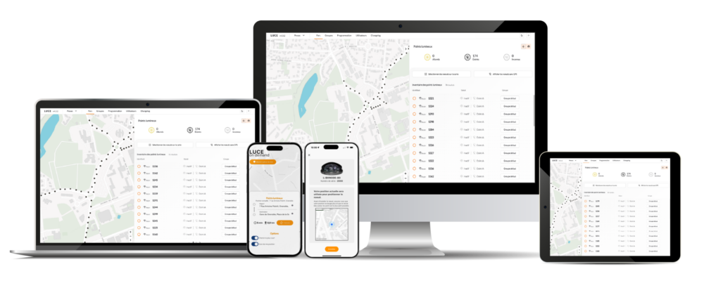 supervision éclairage public intelligent